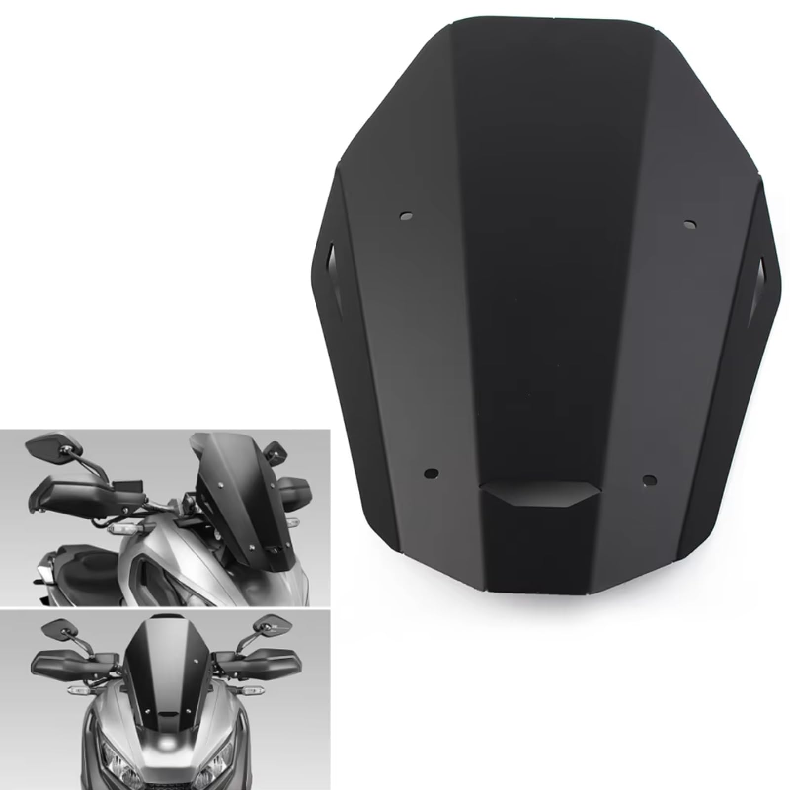 Para XADV750 2017 2018 Cubierta Deflectora De Viento Accesorios De Actualización De Parabrisas De Motocicleta Parabrisas De Motocicleta Cúpula Moto