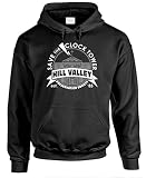 Save THE Clock Tower - Future Movie Novelty - Mens Pullover Hoodie, L, Black