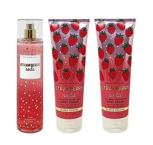 Strawberry Soda 3 Piece Bundle