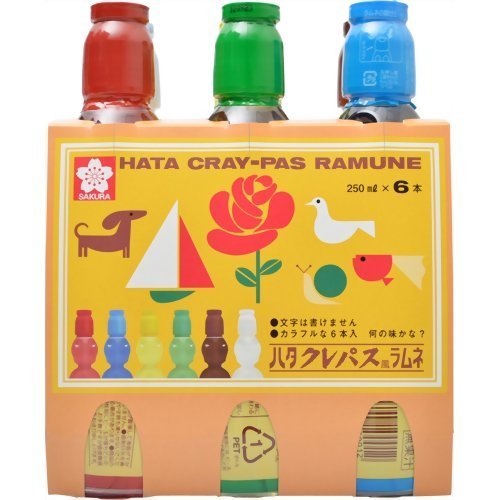 ラムネ② Amazon.co.jp: クレパス風ラムネ 250ml×6本 : 食品・飲料・お酒