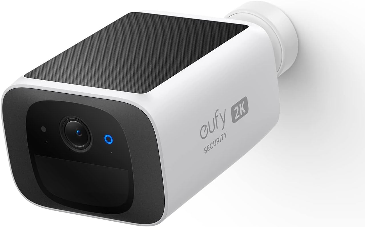 eufy Security SoloCam S220, Kamera Überwachung Aussen, 2K Auflösung, Überwachungskamera Aussen