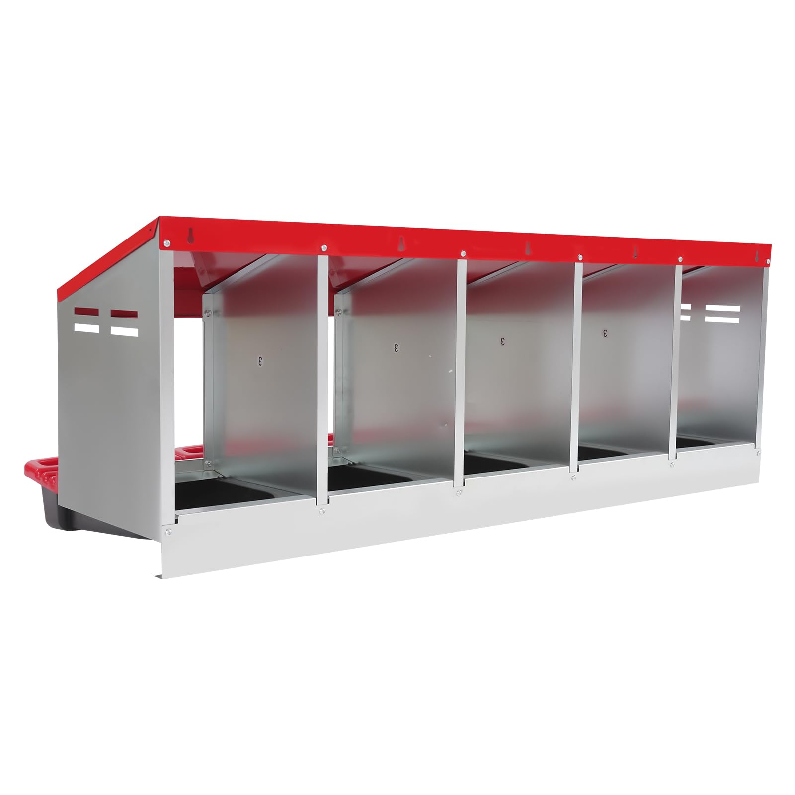 Nido per Galline, Nido di Polli, 132 x 52 x 48 cm, Nido di Pollo, Nido di Legenest, Casetta di Nidificazione, può Essere Utilizzato in Case, Fattorie, Polli, Cortili