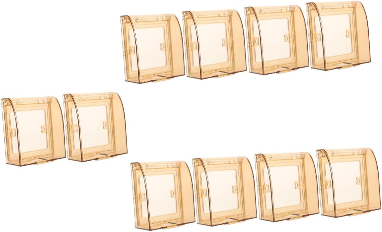 10pcs Babyproof Outlet Cover Safety Socket Guard Wall Socket Covers for Electrical Outlets