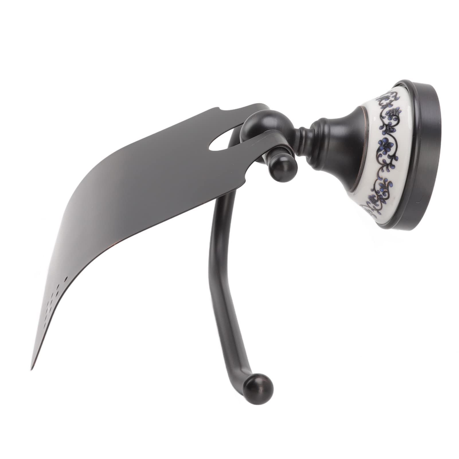 Paper Towel Dispenser, Easy to Install Paper Towel Holder Dark Bronze for Kitchen