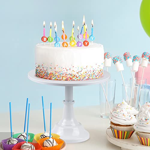 3Pcs Cake Stand Set, White Round Cupcake Stand Dessert Display Plate Serving Tray For Baby Shower Wedding Birthday Party Celebration Home Decoration #TOP5