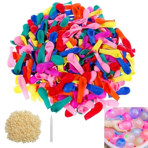Globos de Agua Llenado Rapido FaJoek 120 pcs Globos de Agua Coloridos, Multicolores Globos de Agua, Globos Agua Autosellado, Juguete Globos de Agua, Globos de Agua Niños