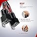 Nilight 16AWG LED Light Bar Wiring Harness Kit 12V On/Off 2 Gang Rocker Switch Panel Power Relay Blade Fuse 5Pin Toggle Switches for Cars Boat ATV Trucks-4 Leads
