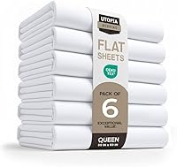 Vista 57 de Utopia Bedding Sábana encimera – Tela de microfibra cepillada suave – Sábana superior resistente al encogimiento y a la decoloración – Fácil cuidado