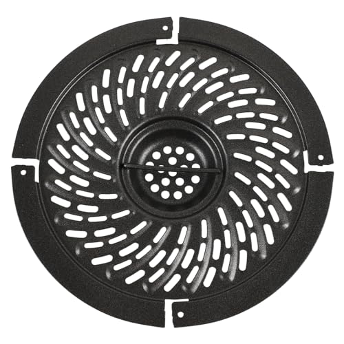 MOLUCKFU Air Fryer Pan Liner Frying Pans Air Fryer Accessories Frying Fryer Oven Grill Black Plastic