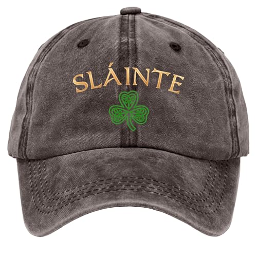 Gorra deportiva con letras impresas, gorra de camioneta, gorra de béisbol para mujer, café, Talla única