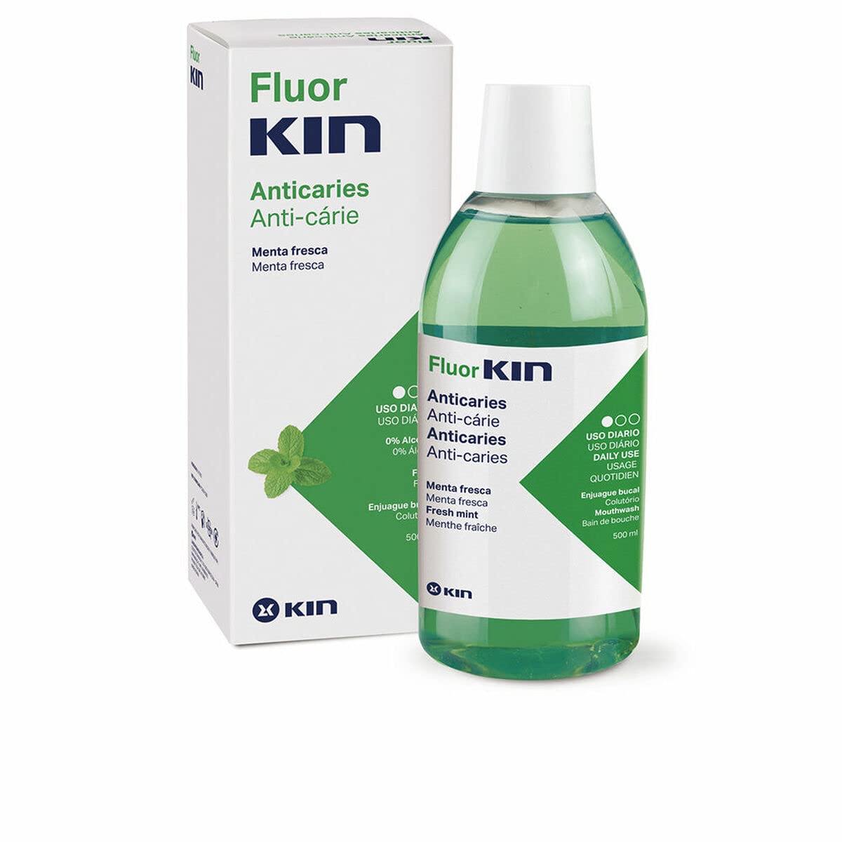 FLUORKIN ANTICARIES enjuague bucal 500 ml