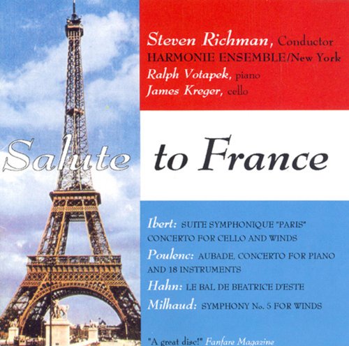 Hahn: Le Bal De Beatrice D'Este / Milhaud: Symphonie De Chambre No. 5 / Ibert: Cello Concerto / Suite Symphonique, "Paris" / Poulenc: Aubade