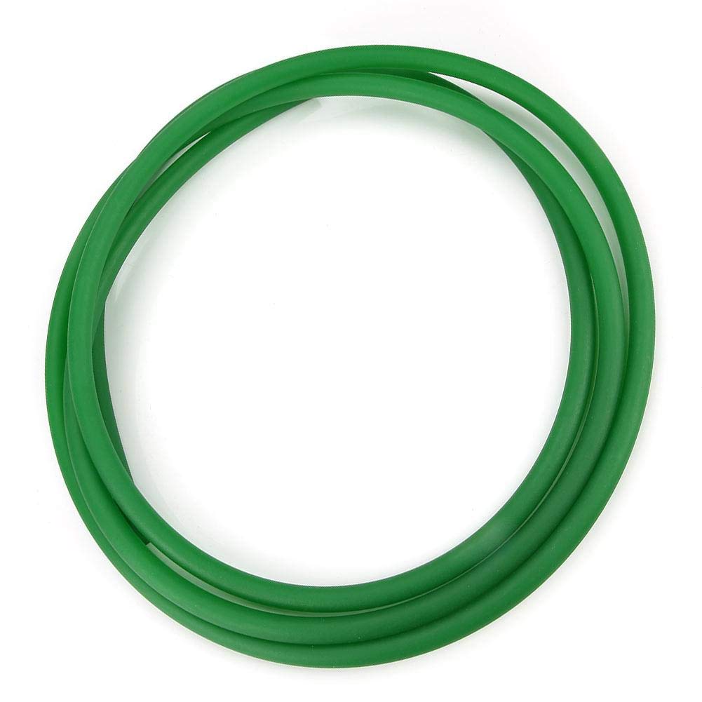 Courroie ronde en uréthane haute performance Courroie ronde en polyuréthane PU à rugueuse pour transmission d'entraînement vert(12mm*3m)