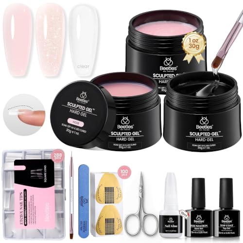 Beetles Hard Gel Nail Extension Kit