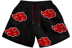 Naruto Workout Clothes: Rulercosplay Anime Swim Trunks