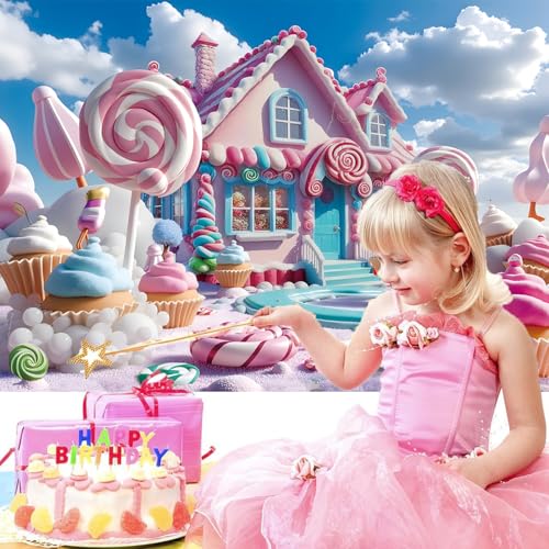 Fondo fotográfico Candyland 210x150 cm rosa miniatura 4