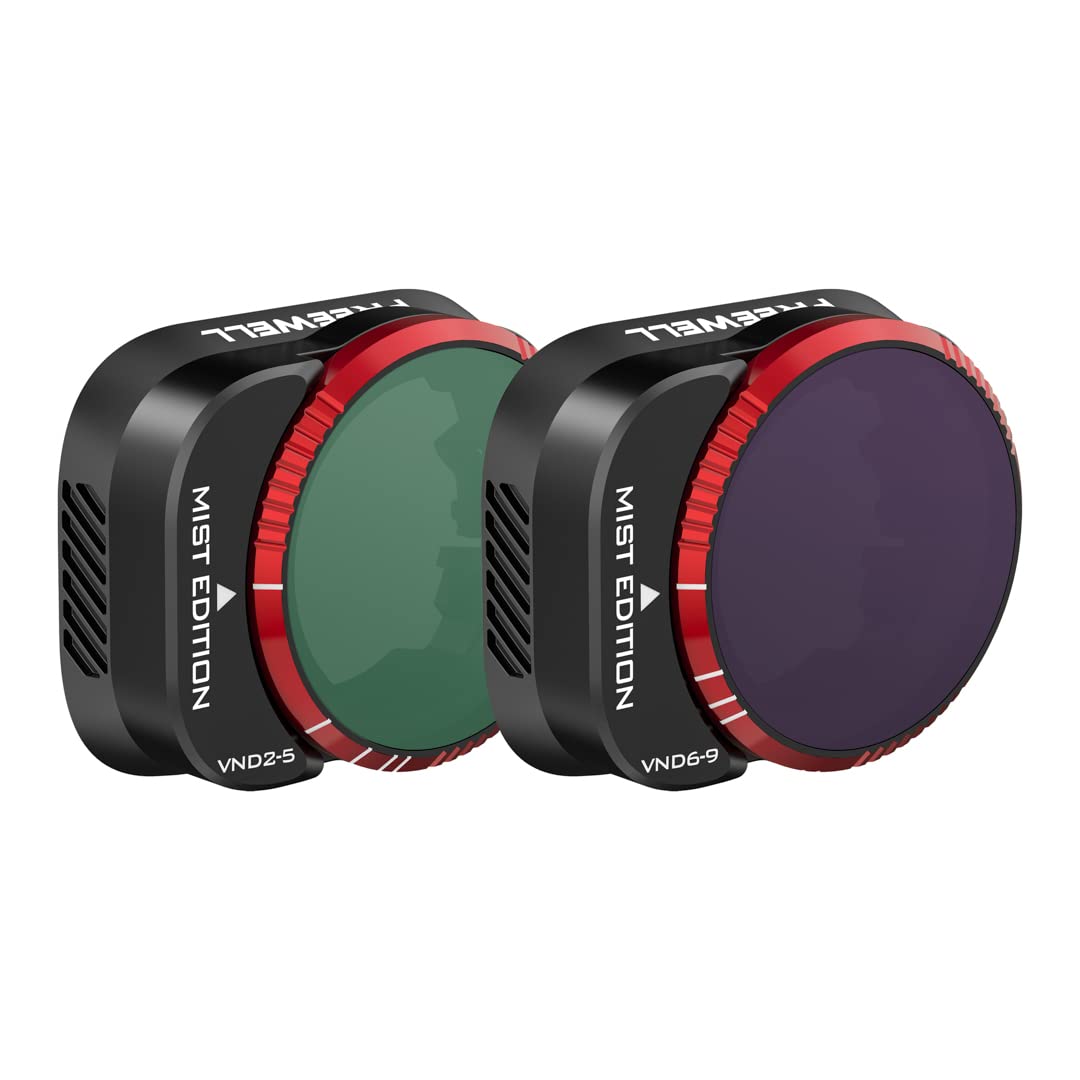 Freewell Variable ND (Mist Edition) VND 2-5 Stop, VND6-9 Stop 2 Pack Run&Gun
