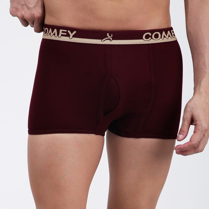 Image of Amul Comfy Men's Trunk Underwear | Soft Inner Elastic | Soft Waistband | Breathable Comfortable Innerwear | Color May Vary
