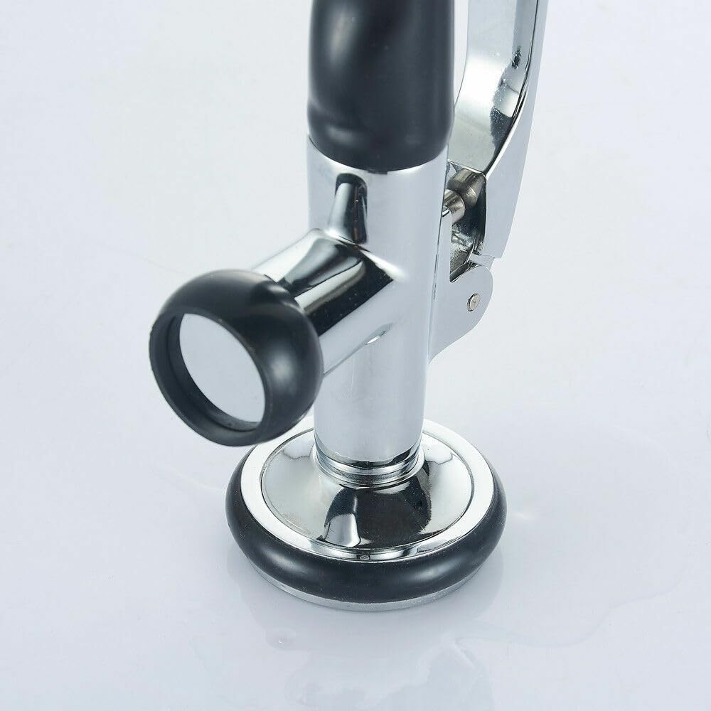 Profi Gastro - Alcachofa de ducha (1/2", acero inoxidable, repuesto para alcachofa de cocina, color negro)