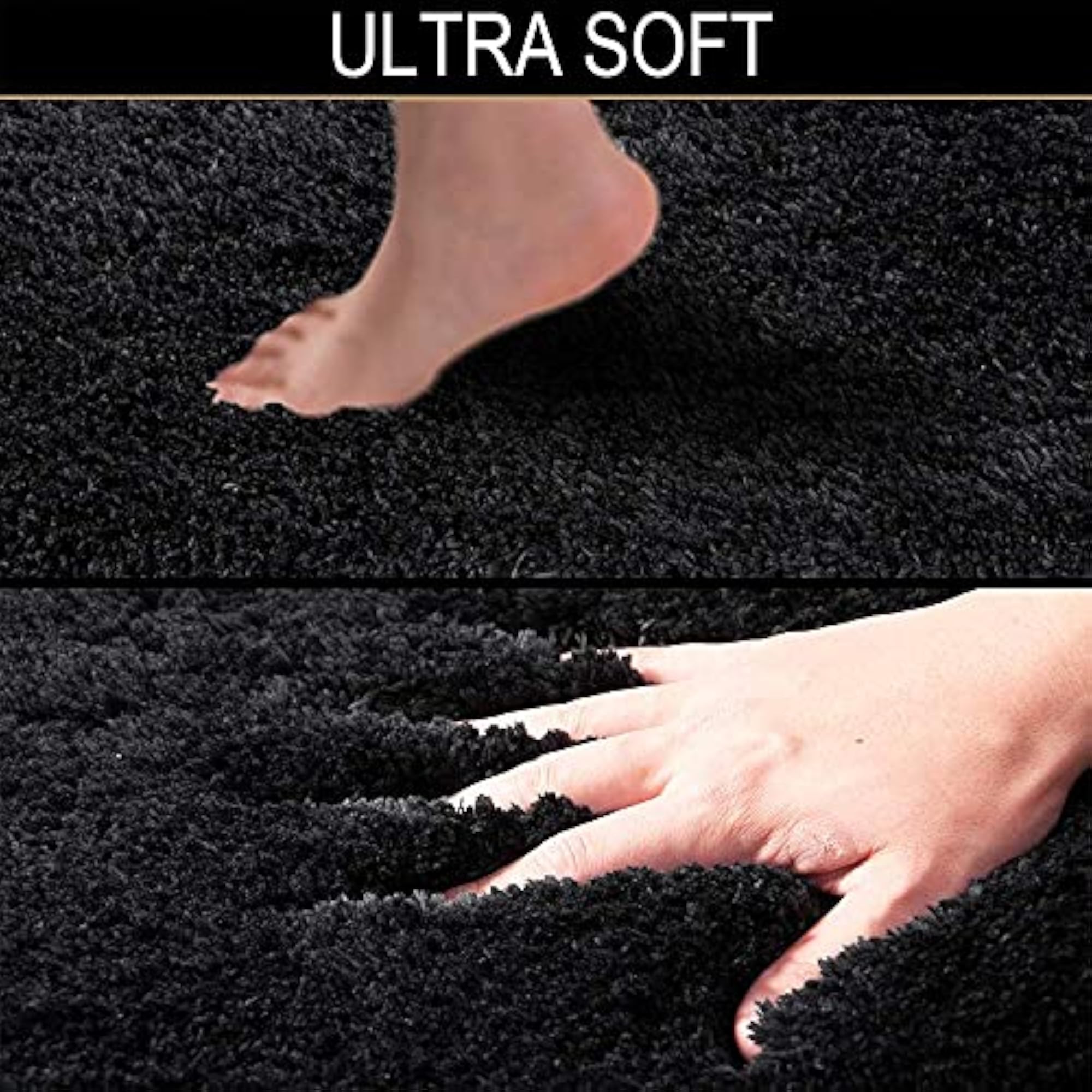 Luxury Microfiber Bath Rug for Softness and Absorbency