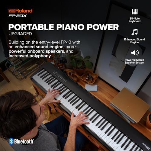 88-Key Digital Piano with Weighted Action