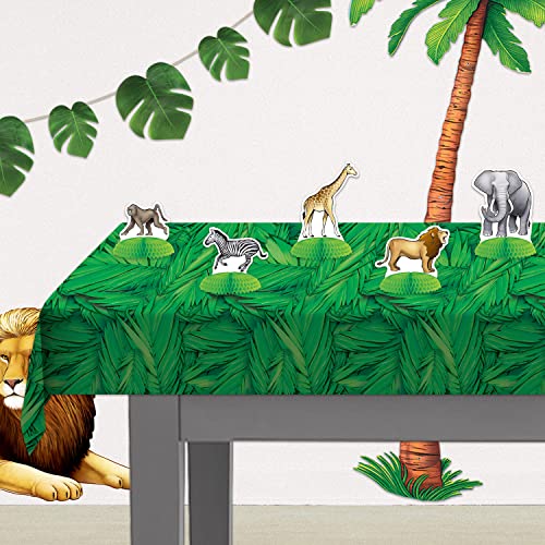 Beistle Palm Leaf Table Cover (54 In. X 108 In.) #TOP3