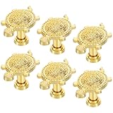 Boutons de commode en forme de tortue marine : ces boutons de tiroir en alliage de zinc offrent une durabilité exceptionnelle et résistent à une utilisation fréquente dans les foyers les plus actifs