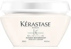 Kérastase Máscara Specifique Masque Réhydratant, Cabelos sensibilizados, Hidratação, Aminoácido, Ceramidas, 200 ml