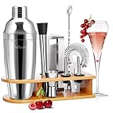 DAS BESTE GESCHENK: Der Baban Barkeeper ist für Anfänger und professionelle Barkeeper geeignet. Wenn Sie sich immer noch Gedanken darüber machen, was Sie an Freunde und Familie senden sollen, ziehen Sie dieses Cocktail-Set in Betracht. Es ist sowohl für Amateure als auch für professionelle Barkeeper geeignet.