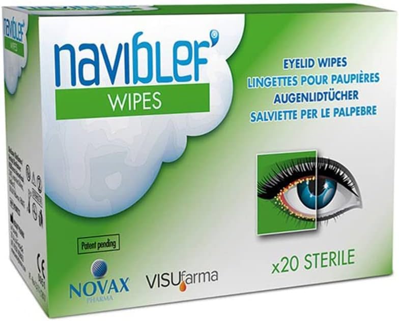 Naviblef Wipes 20 Wipes Packet