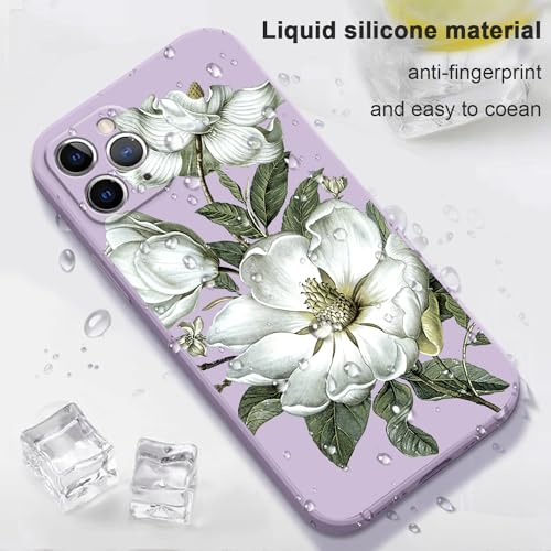 Coque silicone iPhone 11 Pro doublure microfibre premium LEECG protection ajustée - 6