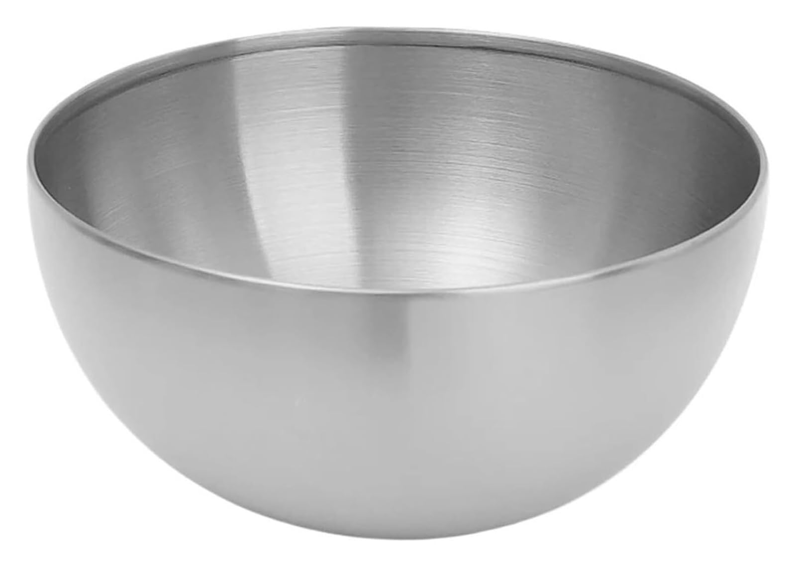 Ensaladeras de acero inoxidable | Multicolor, 1, 2, 3, 5 piezas, Preparación de comidas, Ensalada, Fruta, Pasta, Sopa, Hornear: Cocina casera(Silver,5PCS)