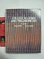 College Algebra and Trigonometry 0155079093 Book Cover