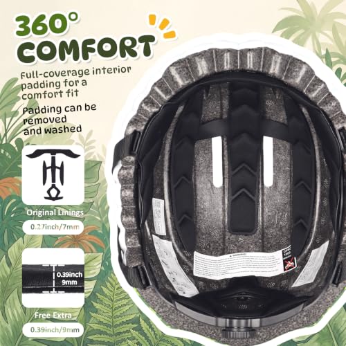 Image of Kids Toddler Bike Helmet, Adjustable and Multi-Sport for Child Boys and Girls, 2 Sizes