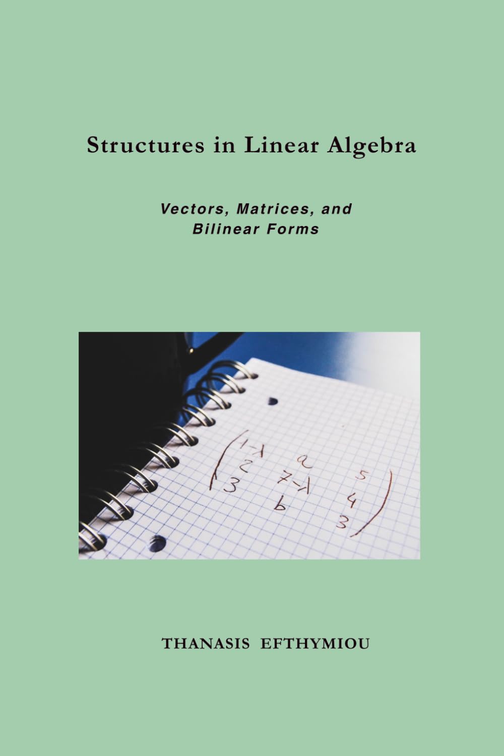 Structures in Linear Algebra: Vectors, Matrices, and Bilinear Forms