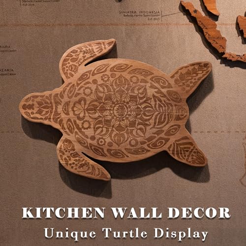 Tabla de cortar de madera con forma de tortuga miniatura 4