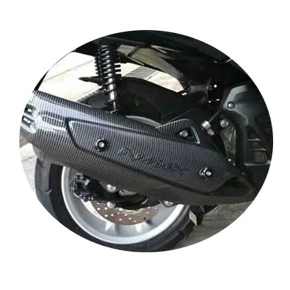 Cubierta De Tubo De Escape Motocicleta para Y&amaha NVX155 Aerox155 Aerox NVX 155 Carcasa De Protección Térmica Antiescaldaduras Protección Escape Moto