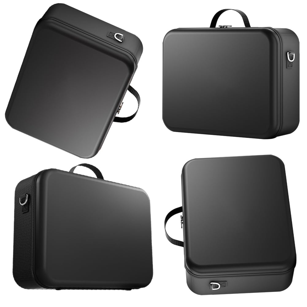 HTU Estuche de Transporte Bolsa de Almacenamiento portátil para Accesorios de Consola Switch2 (Negro)