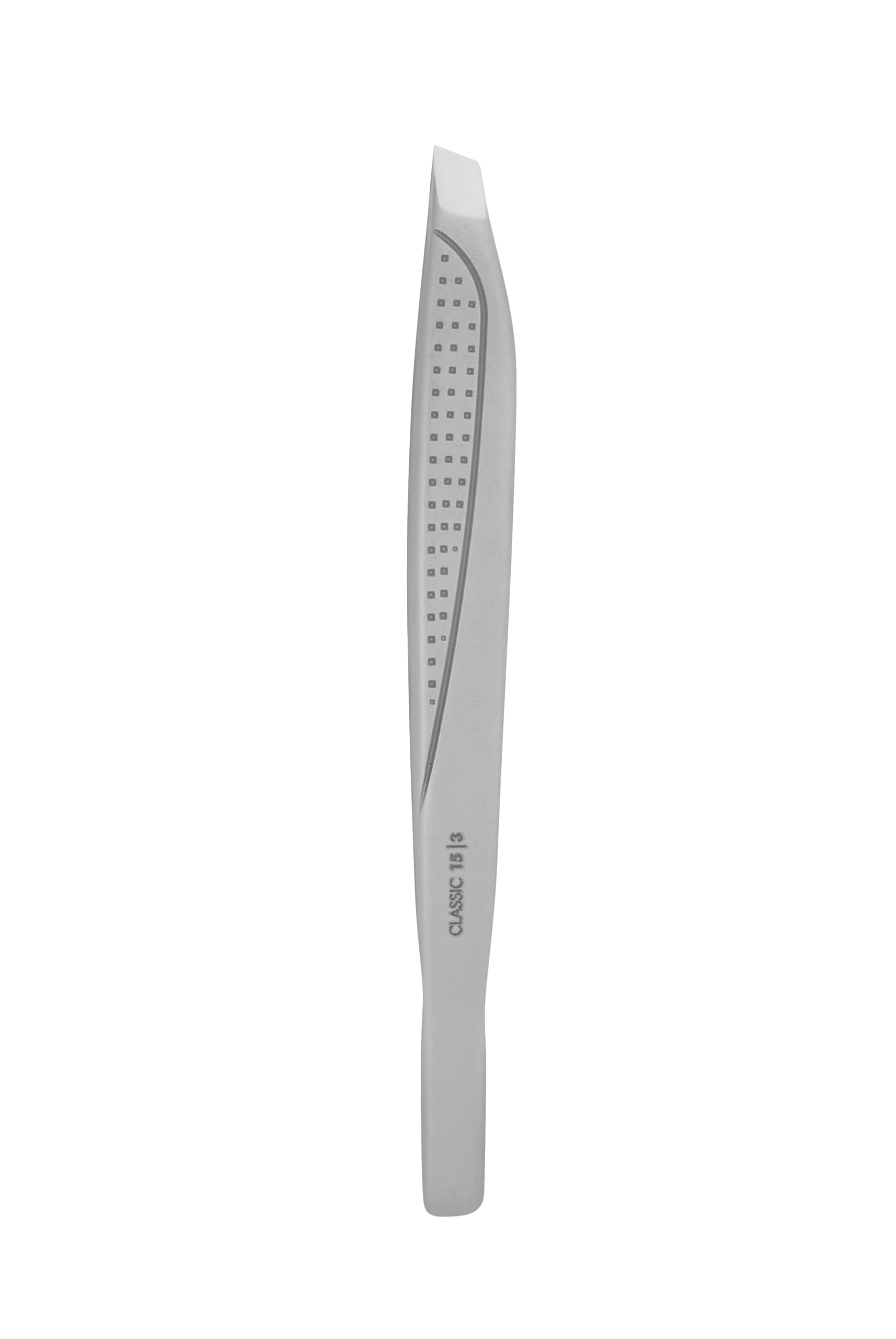 STALEKS PRO Pinza para cejas precisa acero inoxidable médico Classic 15/3