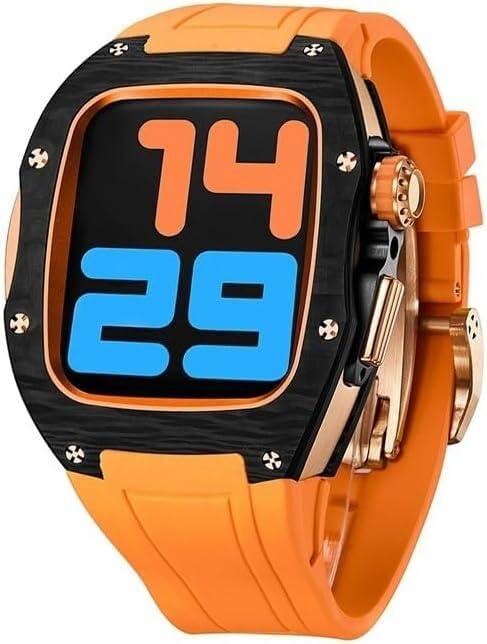 Bracelet Apple Watch antichoc titane SCHIK protection 45mm