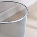 Honey-Can-Do TRS-02101 Steel Mesh Powder-Coated Waste Basket, Silver, 18-Liter/4.7-Gallon Capacity, 11.75 x 14-Inches Tall