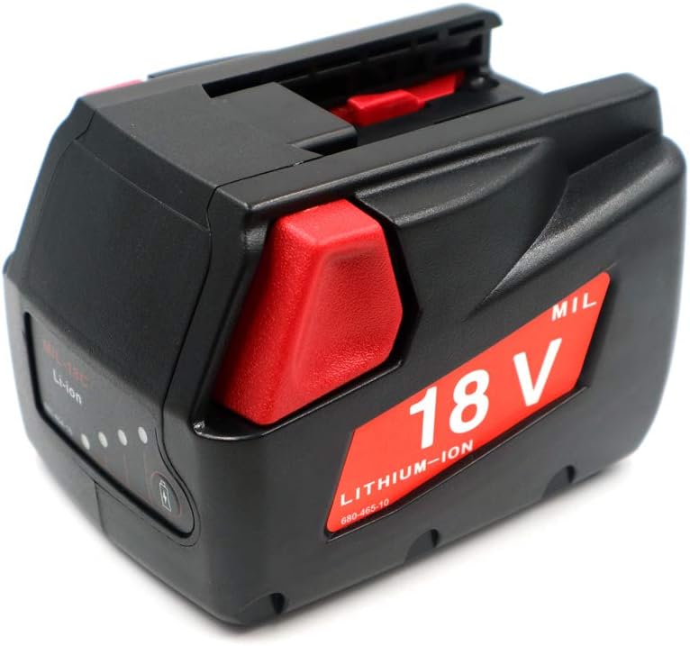 Benstar Battery 18V 3000mAh Lithium-Ion for Milwaukee 48-11-1830 4932352002 4932399512 MV18B V18 F38
