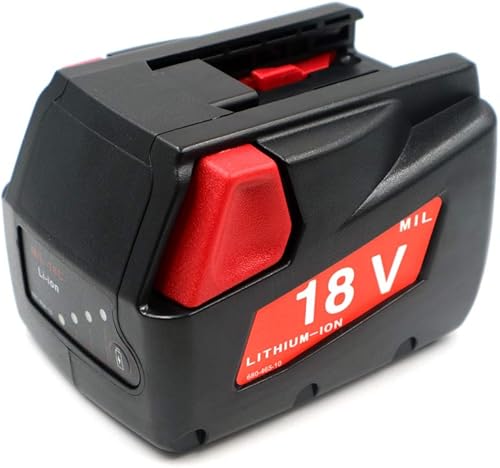 Miniatura 2 de Batería de iones de litio de 2000mAh MIL18V para Miwaukee 18V Batería 48-11-1830,4932352002,4932399512,MV18B,V18 0824-24 0880-20,0920-23