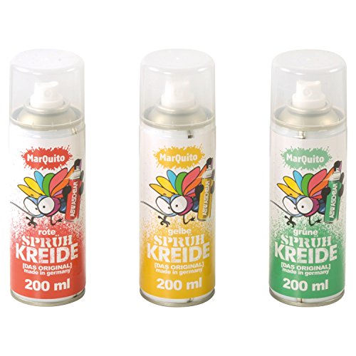 Preisvergleich Produktbild EDUPLAY 120314 Kreidespray groß, 3er Set