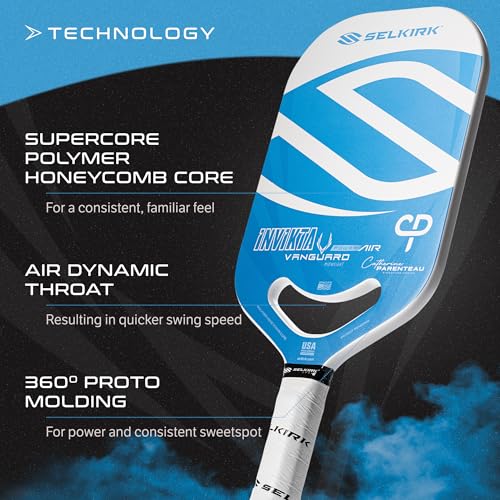 Image of Selkirk Sport Vanguard Power Air Pickleball Paddles | Invikta Parenteau