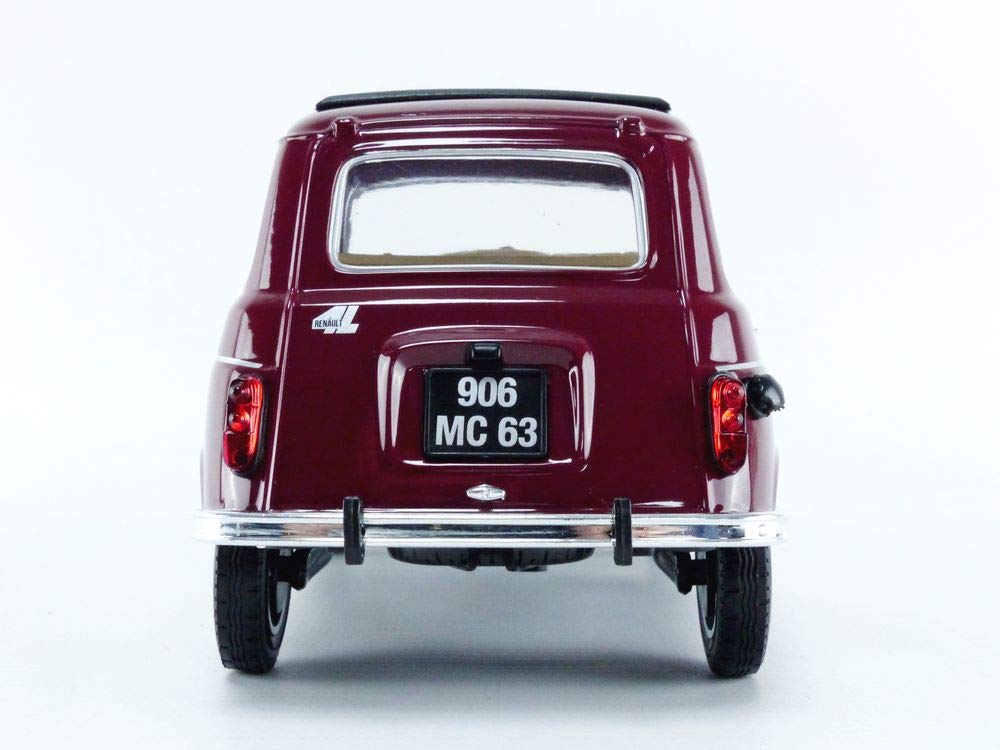 Renault 4L berline rouge vin - SNC