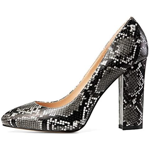 elashe Escarpins Talon Bloc Femme Cover