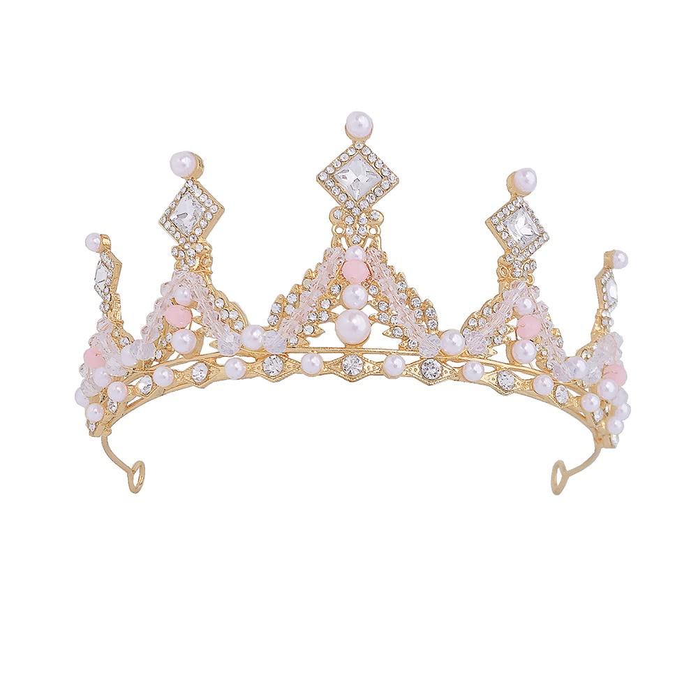 [Geschenkbox verpackt] Vintage Rund Braut Haarschmuck Diadem