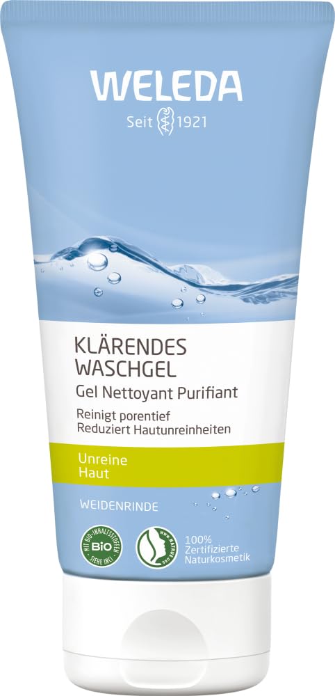 Weleda NATURALLY CLEAR oczyszczający żel do mycia (6 x 100 ml)