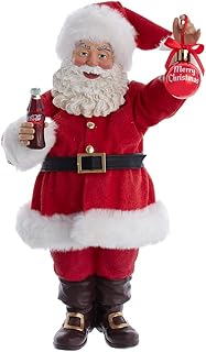 Santa Hanging Ornament, 9.5-Inch, Red, Classic, Christmas